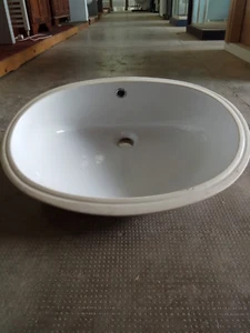 Lavabo Sottopiano Tondo in ceramica bianco - Foto 1 di 4