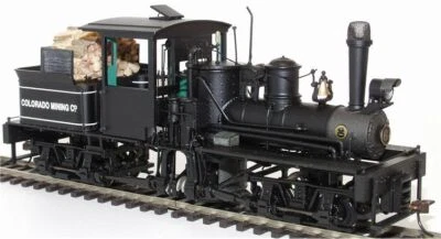 Bachmann On30 (16.5mm) T-boiler 2 track Shay USA "Zahnrad Dampfok" NEU OVP - Bild 1 von 4