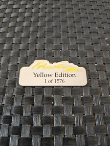 Yellow Limited Edition Emblem Badge Plymouth Chrysler Prowler - Picture 1 of 6