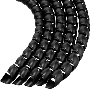 Dog and Cat Cord Protector 10 Mm Spiral Cable Wire Wrap from Pets No Chew Cat Pr - Picture 1 of 12