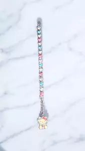 Vintage Hello Kitty Charm and Rhinestone Bracelet - Picture 1 of 2
