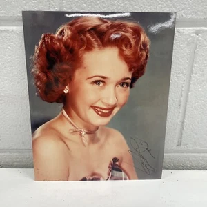 ORIGINAL GENUINE Signed Photograph Autograph Photo Card Hollywood Jane Powell - Picture 1 of 3