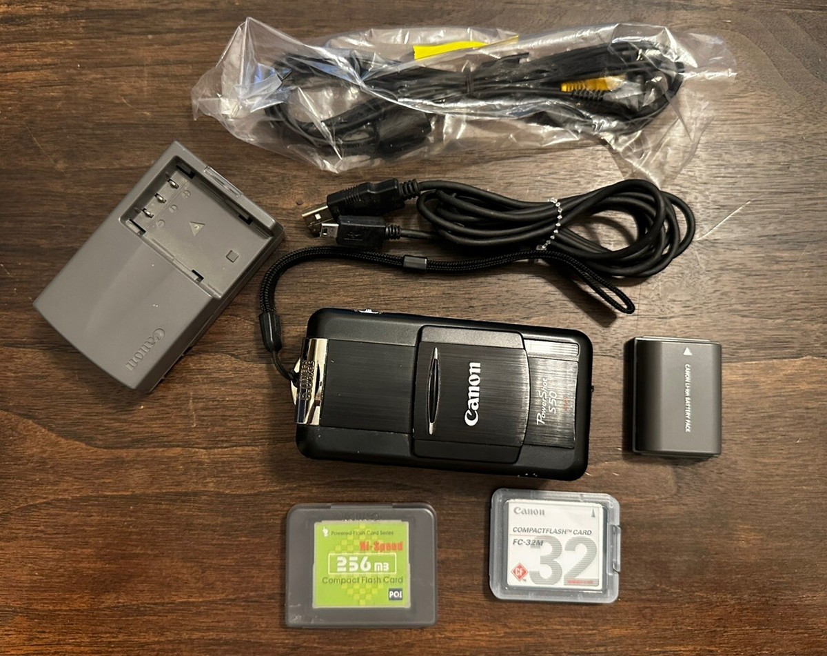 Canon PowerShot S50 Digital Cameras with Date/Time Stamp for Canon PowerShot S50 Digital Cameras with Date/Time Stamp for