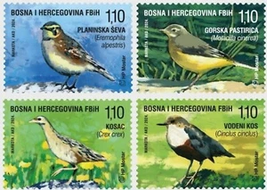 BOSNIA (Croatia) 2024 Fauna. Animals. Birds - MNH - Foto 1 di 1