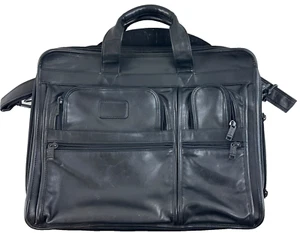 Vintage TUMI Alpha2 Expandable Organizer Laptop Brief - Afbeelding 1 van 15