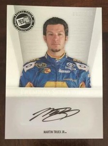 MARTIN TRUEX JR. - 2011 Press Pass Premium - Premium Signatures - S/N 083/200