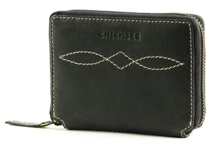 CHIEMSEE Leather Wallet billetera negra nueva - Imagen 1 de 5