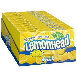 Caramelos de limón duro, cajas de dulces de cine de 5 onzas (paquete de 12) - Imagen 1 de 11