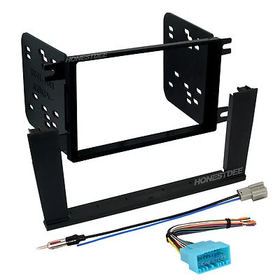 Kit de tablero de instalación de radio DIN doble 95-7863 y cables para elemento, montaje estéreo para automóvil Foto 1 de 4