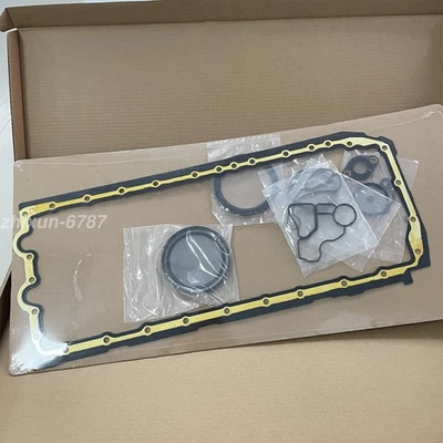 Juego de juntas de cárter de aceite con sello de enfriador de aceite para BMW M135i 335i 435i 535i X5 X6 N55 N54 Foto 1 de 4