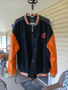 Vintage Steve & Barry's Oklahoma State Men's Varsity Jacket Size X Large - Picture 1 of 10