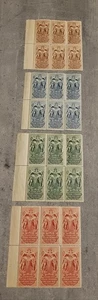 ITALY -ESPOSIZIONE INTERNAZIONALE MILANO 1906 SETS IN BLOCK OF 6 MNH - Picture 1 of 2