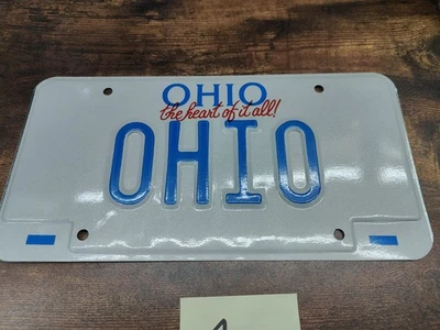 ОГАЙО 💙 номерной знак ярлык США 🇺🇸 образец ОГАЙО - Изображение 1 из 3