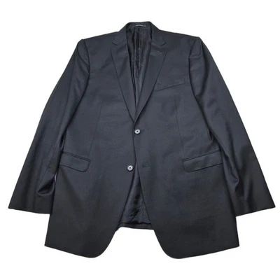 Ermenegildo Zegna Wool Suit Jacket Men's 46L 46 Black Z Zegna - Image 1 of 4