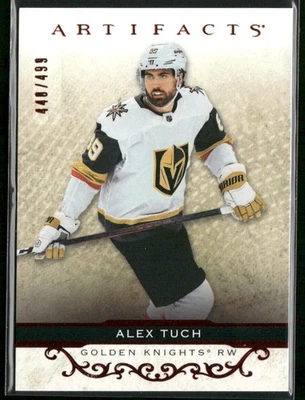 2021-22 Upper Deck Artifacts Alex Tuch Ruby /499 #2 Vegas Golden Knights - Image 1 of 2