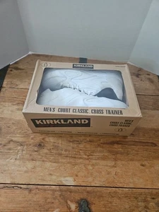 Vintage neu aus altem Lagerbestand Costco Kirkland Court klassische Herren Tennisschuhe US HERRENGRÖSSE 13 - Bild 1 von 10