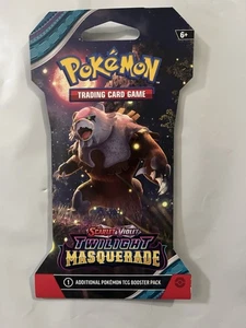 Pokemon Scarlet & Violet Twilight Masquerade Sleeved Booster Pack - Bild 1 von 2