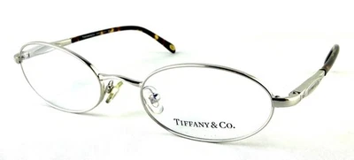 Marco de gafas Tiffany & Co. TF 1002 6001 49-18-135 plateado tortuga NUEVO Foto 1 de 4