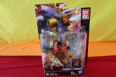 NEW Transformers Powers Of The Prime Snarl Dinobot deluxe class RARE - Image 1 of 4