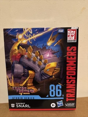 Transformers Studio Series 86  Leader Class Dinobot Snarl NEW! STEGOSAURUS - Image 1 of 4