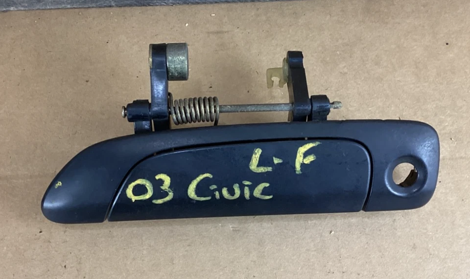 Manija de puerta exterior delantera izquierda del lado del conductor Honda Civic 2001-2005 OEM Foto 1 de 4