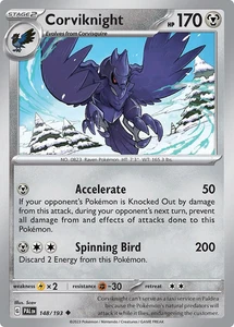 Reverse Holofoil - Corviknight - 148/193 / NM / English - Picture 1 of 1