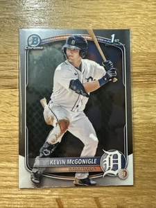 Kevin McGonigle 2025 Bowman Chrome 1st #BCP-79 Tigers - Imagen 1 de 2