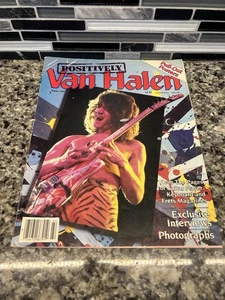 Revista Positively Van Halen Volumen #2 Número 2 Invierno 1986 * Sin Póster - Imagen 1 de 6