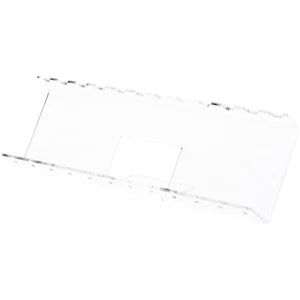 Plymor Clear Acrylic 12 Pen Tilted Display Holder, 3.625" H x 12" W x 3.25" D - Picture 1 of 1