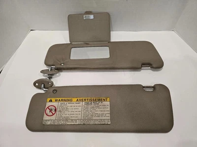 Par de parasoles laterales para conductor y pasajero Toyota 4Runner 1996-2002 marrón tostado P903 Foto 1 de 4