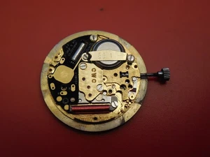 NON WORKING ETA ESA 959 001 SIX JEWEL QUARTZ 959.001 MOVEMENT CONCORD PART - Picture 1 of 3