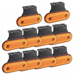 LED Marker Lights in Orange Color for Enhanced Road Safety on Vehicles - Picture 1 of 13