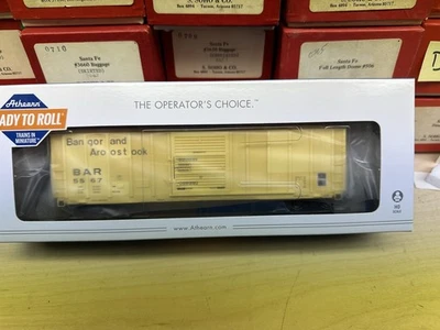 Athearn RTR BANGOR & Aroostook 50’ PS 5344 Boxcar #5567 NOS - Image 1 of 2