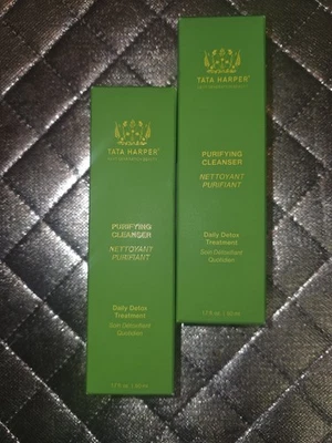 Tata Harper Purifying Cleanser Daily Detox Treatment 1,7 oz Lote De 2 - Imagem 1 de 4
