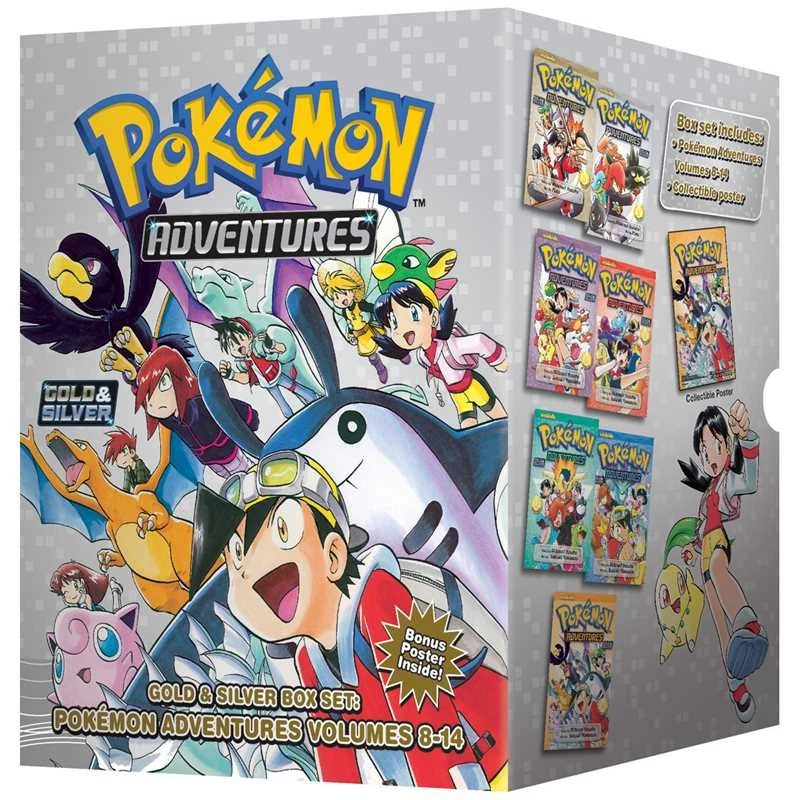 Pokémon Adventures Gold & Silver Box Set (Set Includes Vols. 8-14) Manga - Image 1 of 1