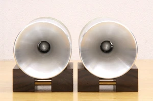 Par de tweeter tipo bocina Hitachi H-70HD Lo-D 8Ω funciona probado Japón FedEx JN02 - Imagen 1 de 6