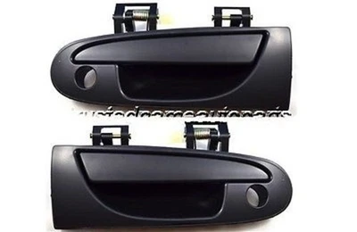 fits 1995 to 1996 Eagle Talon Exterior Door Handle Front Left Right Black - Image 1 of 2
