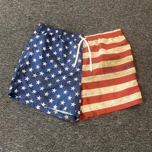 American Flag Short Pants Board Shorts Men Size 2XL - Picture 1 of 8