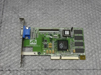 ATI 3D Rage Pro Turbo 109-49800-10 AGP VGA Video Card 8MB Ram - Image 1 of 4