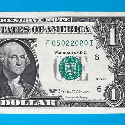 May 2, 2020 / 5 February 2020 (F 05022020 I) BIRTHDAY $1 One Dollar Bill *AU* - Image 1 of 4