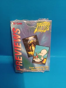 JUEGO DE 21 TARJETAS PROMOCIONALES IMÁGENES DE CÓMIC / VISTAS PREVIAS ~ Sellado - Imagen 1 de 3