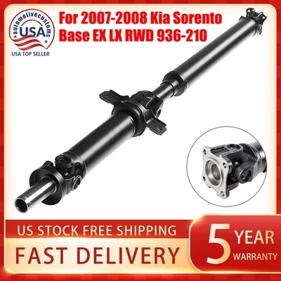 Rear Drive Shaft Assembly Driveshaft For 2007-2008 Kia Sorento Base EX LX RWD... Foto 1 de 4