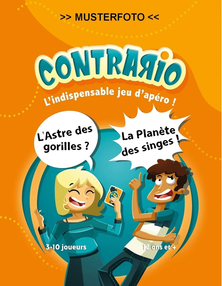 Contrario von Asmodee - Gesellschaftsspiel für 3-10 Spieler ab 12J., französisch - Bild 1 von 1