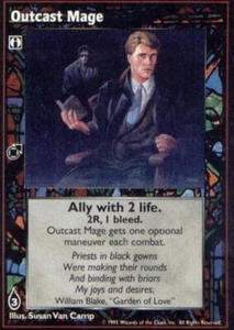 Vtes, Jyhad, Vampire - Outcast Mage x 1 - Picture 1 of 2