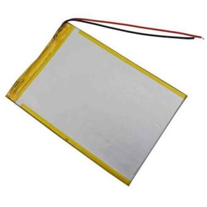 1 Piece 3.7v 4000mAh Flat Lipo Battery for PDA GPS DVD Tablet PC