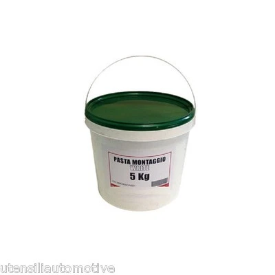 PROMOTEC GRASSO SCIVOLANTE PASTA 5 KG MONTAGGIO GOMME PNEUMATICI