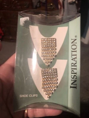 Clip de zapato en adorno de moda inspiración imitación diamante estrás brillante Foto 1 de 3