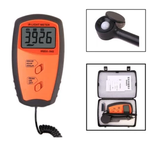 IR Radiation Meter Radiometer for 850nm 940nm IR LEDs Infrared Remote Controls - Picture 1 of 22