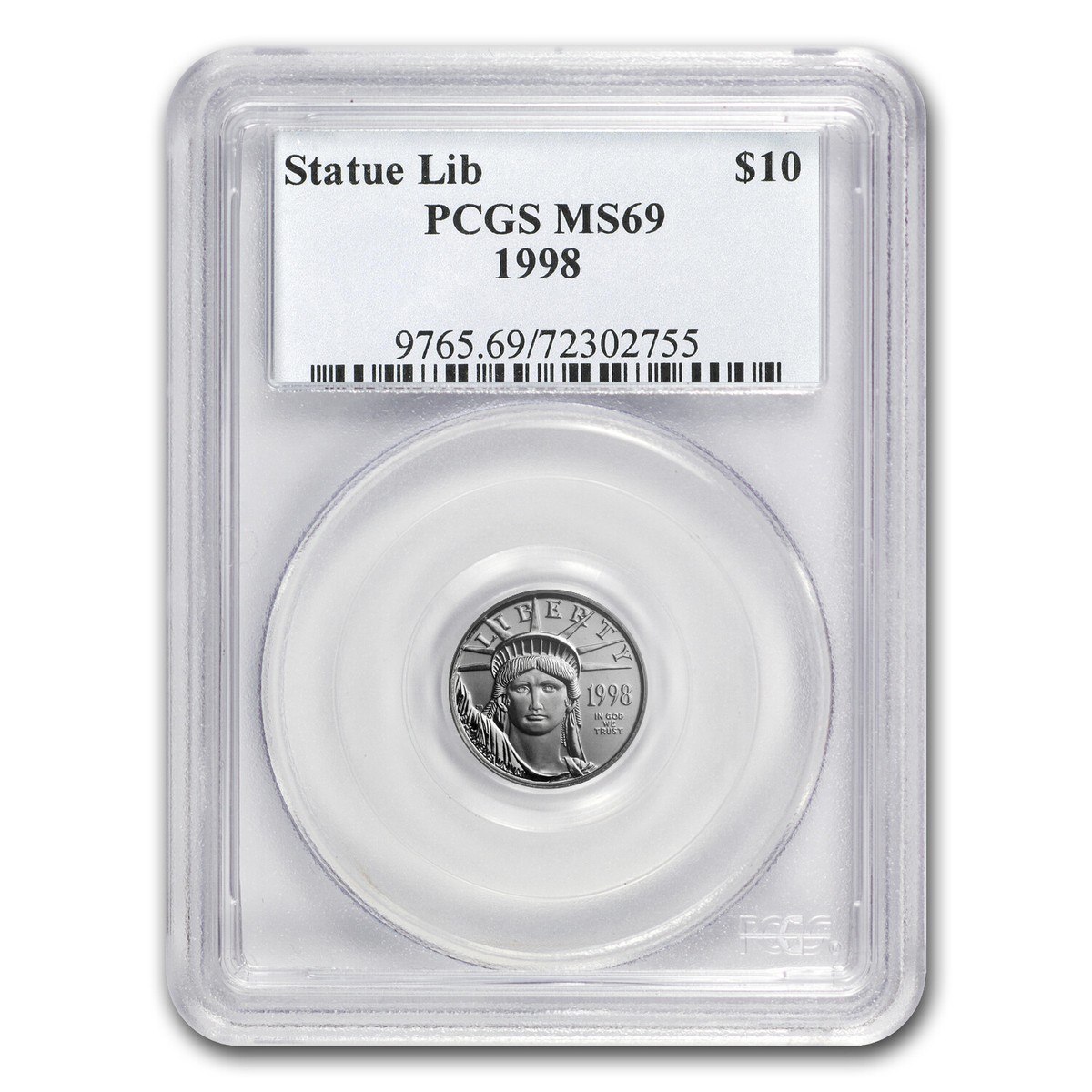 1998 W EAGLE プラチナ貨 プルーフコイン $25 PF70 1998 W EAGLE プラチナ貨 プルーフコイン $25 PF70 - メルカリ