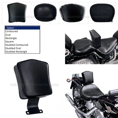 Juego de almohadillas de respaldo para conductor Harley Davidson Fatboy Heritage Classic 1993-2006 Foto 1 de 4